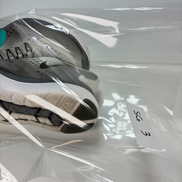 Nike Flex 2017 RN Light Gray Teal Running Shoes Lace Up 898476-007 Womens Sz 6.5 - Picture 10 of 10